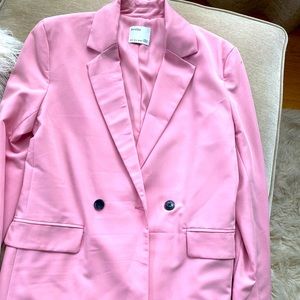 Pink blazer
